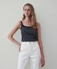 LOEIL Marine Stripe Sleeveless - Navy