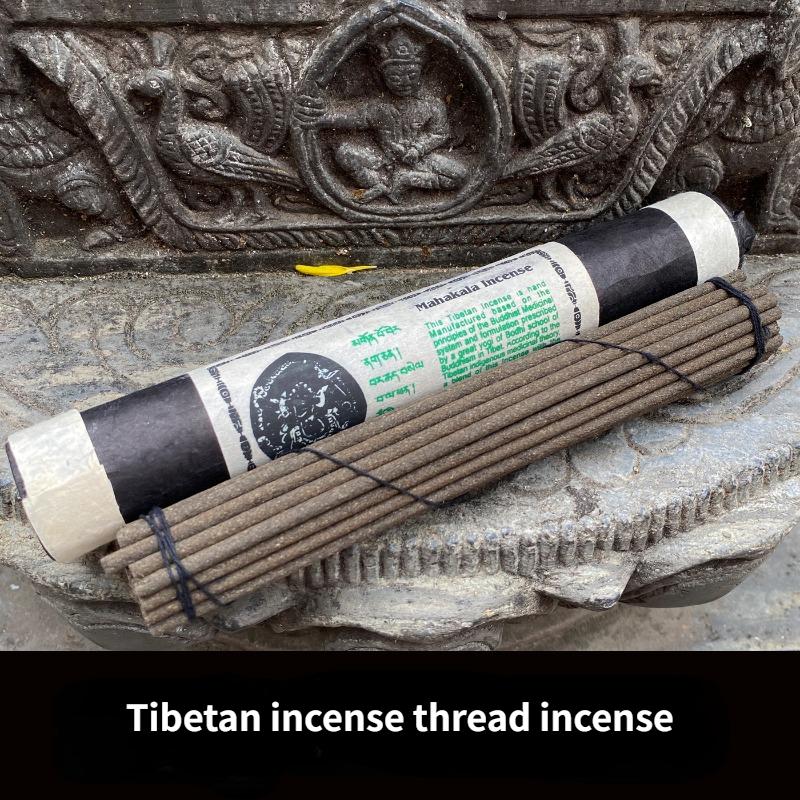 Přírodní rostlinné ručně vyráběné nitkové kadidlo tibetské kadidlo pro očistu domova, vnitřního vzduchu, pro zklidnění, duchovní meditaci, aromaterapii