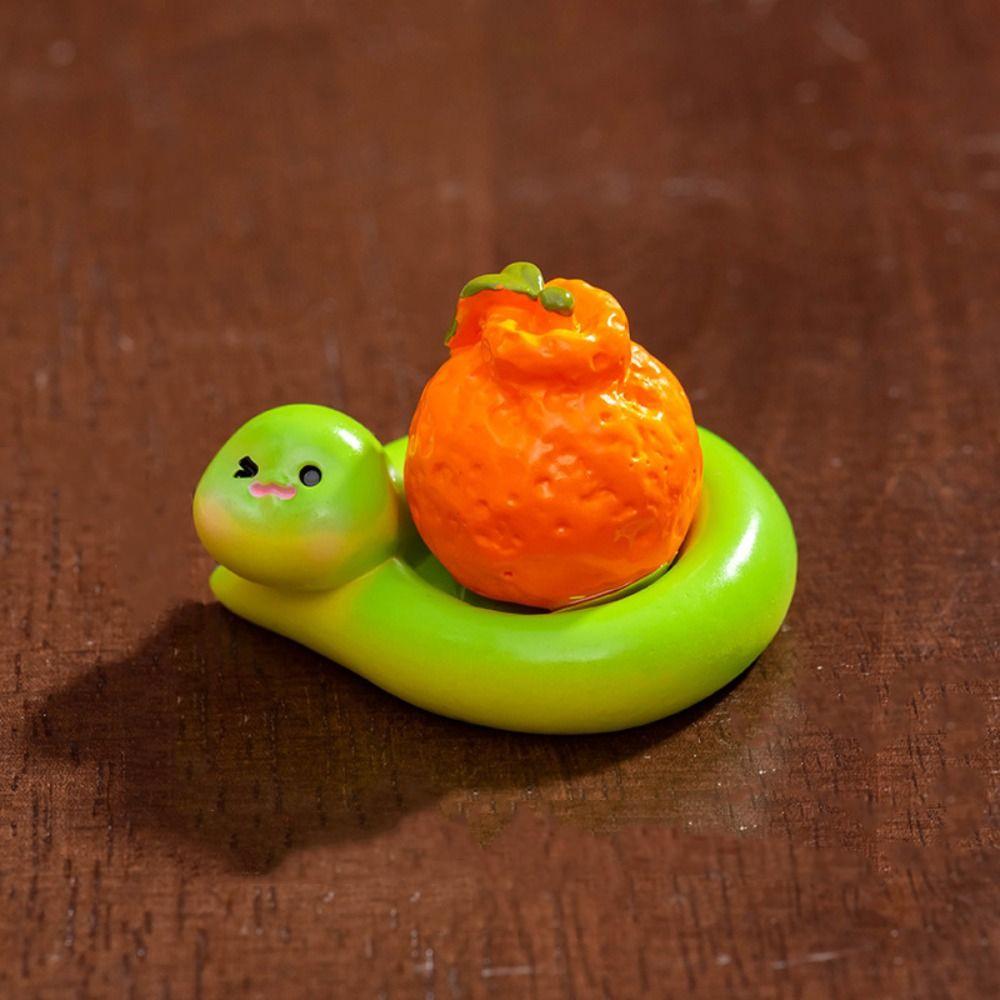 6PCS 2025 New Year Snake Miniatures Spring Festival Mini Snake Figures  Home Office
