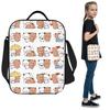 Bubu Dudu Bear And Panda Lunch Bags Insulated Bento Box Portable Lunch Tote Resuable Picnic Bags Thermal Bag Woman Girl School
