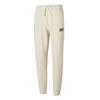 Solid Color Comfortable Breathable Mid-Rise Knitted Workout Pants Men Bottoms Off-White 629339-87