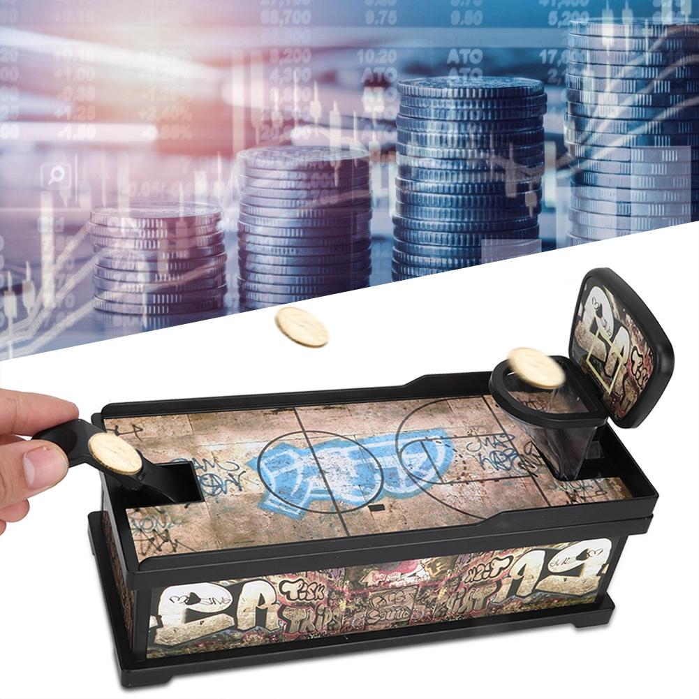 

Basketball Coin Shooting Money Saving Bank Box Kids Toy Gift Desktop Game