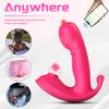 Women's Silicone Suction Penis Anal Plug Three-in-one Vibrator, G-spot Stimulation Masturbator, Adult Sexy Sex Toys, Sex Toys
