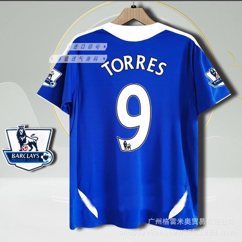 Retro Jersey Chelsea Series Jersey Long Short Sleeve Explosive Star Collection 8 Lampard 9 Torres Football Jersey