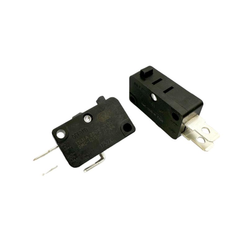 High Current 15A Large Micro Switch DMC-1215-T/H, 3-Pin Electric Travel Limit Button