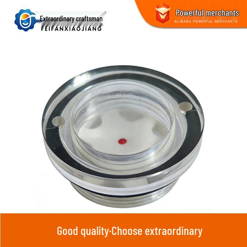 Acrylic Round Screw-in Oil Sight Glass GB1160.3A