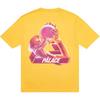Palace Tri-Gaine T-Shirt Yellow Men Tops P18TS126