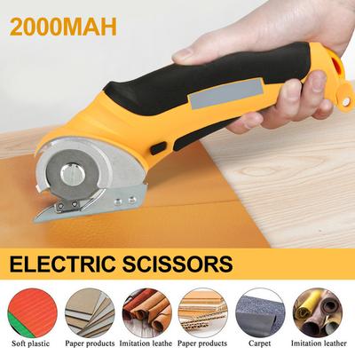 170W Kablosuz Elektrikli Makas Elde Taşınabilir Çok Fonksiyonlu Elektrikli Kesme Aleti Ev Kumaş/Deri/Kumaş Dikiş Makinesi USB