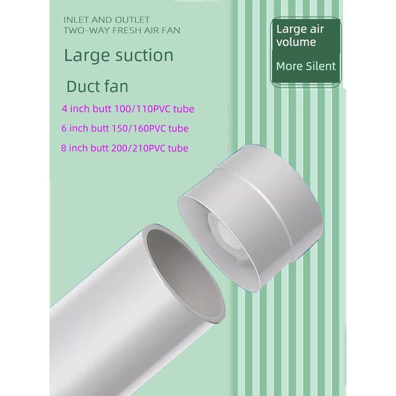 Exhaust Fan Ventilating Fan Kitchen For Home Ventilator High Power Range Hood Exhaust Fan Strong Exhaust Fan Commercial