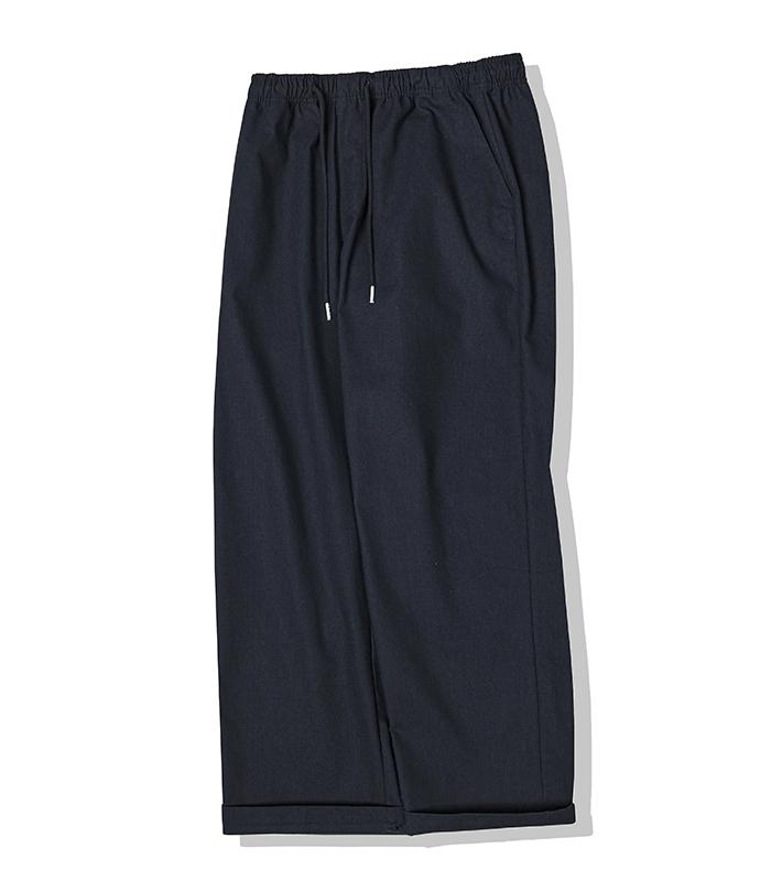 AVANDRESS French Linen-Like Semi-Wide Elastic Pants - 6 Colors