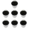 7 Pcs Wall mounted Self Watering Plastic Flowerpot Pots Planters For Outdoor Plants Container Round Flower Pot Succulents Herbs
