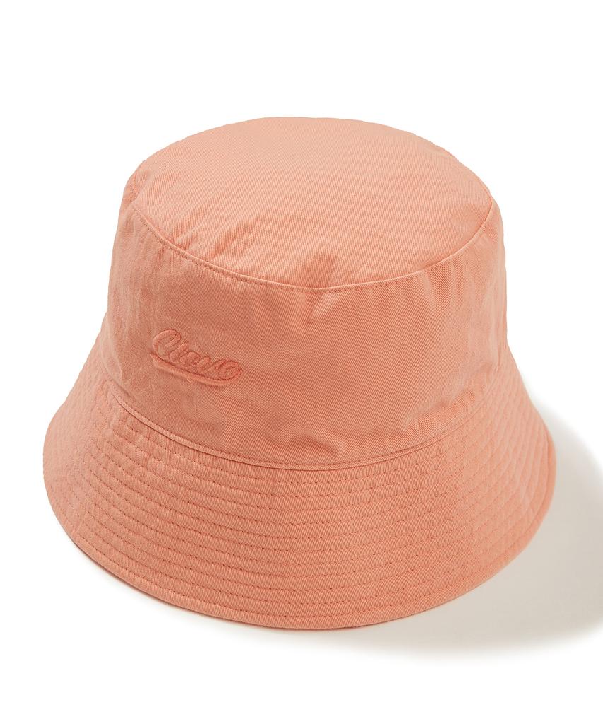 CLOVE [23Ss Clove] Basic Logo Bucket Hat (Orange)
