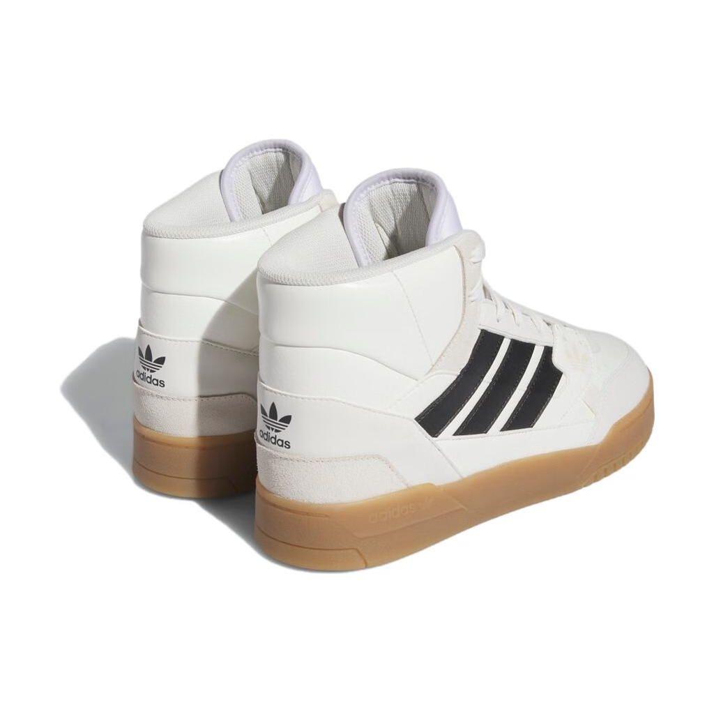 Adidas Originals Comfortable Versatile Non-Slip Lightweight High-Top Skate Shoes Unisex Skate Shoes White IF2664