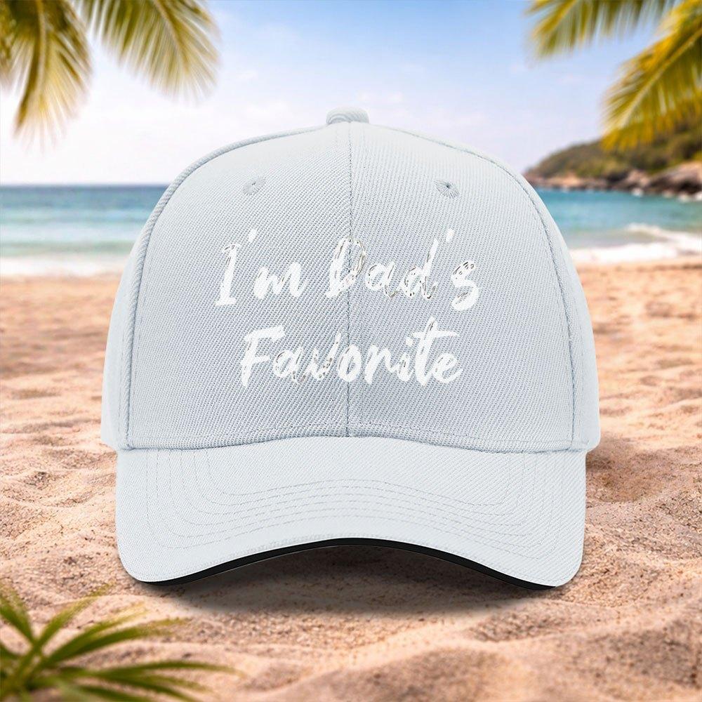 IM Dads Favorite Baseball Cap  Lightweight Adjustable Unisex Cap for Running Fitness Outdoor Activities