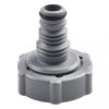 Practical Black Drain Valve for For draining Pool Hose Adapter 32mm P6H1419