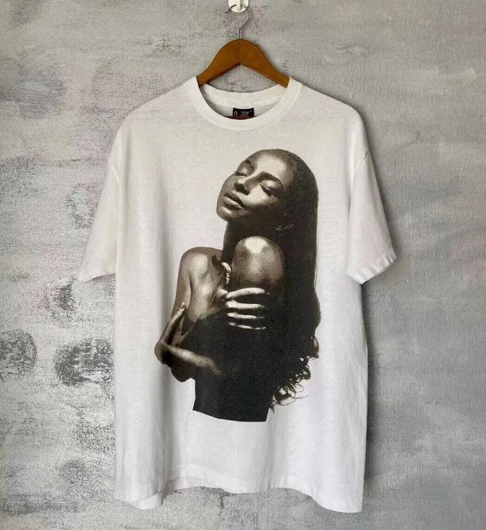 Sade Love Deluxe World Tour 1993 Unisex White Tshirt Size S5XL Unisex T-Shirt S
