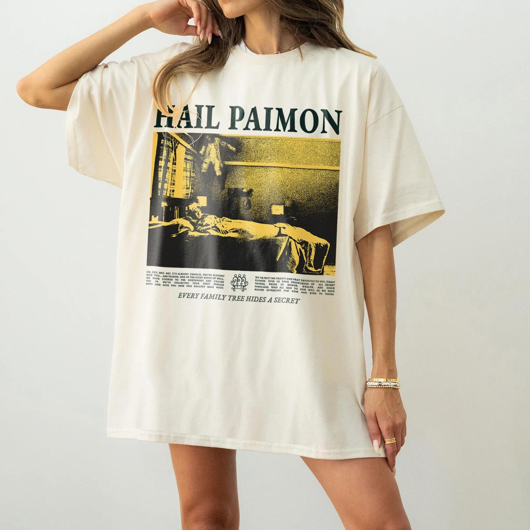 Hereditary TShirt A24 Horror Tee Paimon Cult Movie Shirt Ari Aster Inspired Tee Horror Fan Gift Gift for Movie Lover S