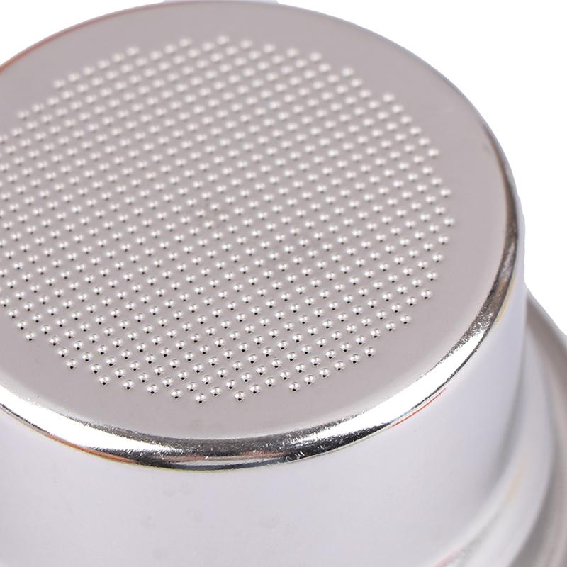 58mm Edelstahl Vier-Tassen-Pulverschale Kaffeemaschinen-Griff Filterkorb Wiederverwendbare Kaffeefilter