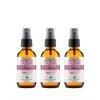 YLTEYA Organic Rose Water Mist 60ml X 3 - Rose Water Soothing Calming pH Balancing