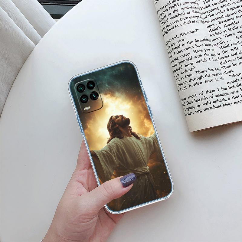 

Bible verse Jesus Cross Transparent Phone Case for Motorola Moto Edge 20 30 40 50 S30 Fusion Ultra Pro Neo Lite + G200 G23 Motorola Edge 50 Fusion