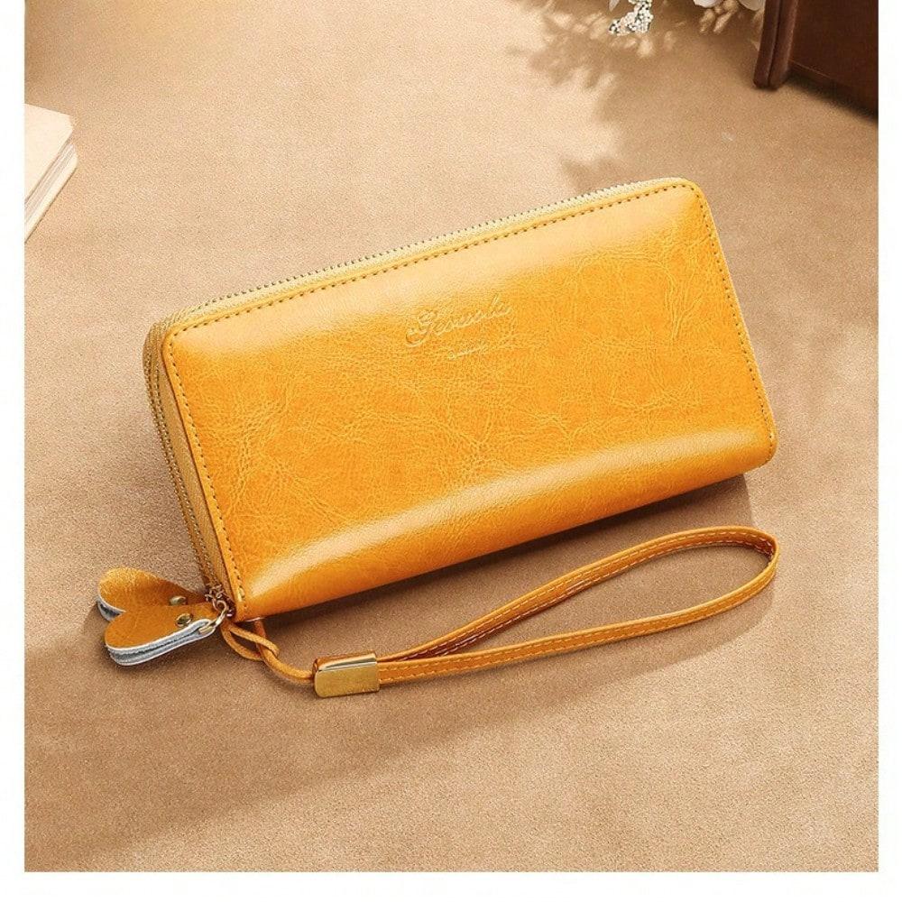 Long Wallet, Women's Hand Wallet, Card Bag, Integrated Large-capacity Double Zipper Wallet, Mobile Phone Bag