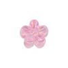 ZW08 ABCai 100pcs 7mm Plating Color Acrylic Flower Charm Beads Tiny Mix Shiny Spacer Bead Jewelry Making Diy Bracelet Material