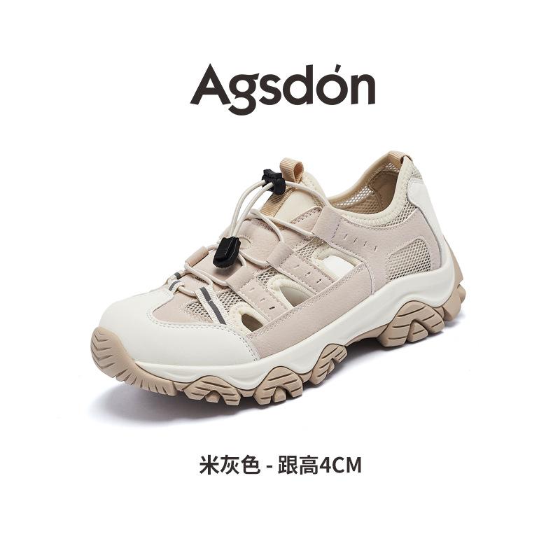 Hollow mesh sneakers new summer creek dad shoes outdoor hiking hiking shoes 35