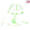 1PC Artificial Glowing Jellyfish Fake Fluorescent Effect Aquarium Fish Tan Ornament Beauty Bar Party