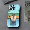 B-BoJack Horseman Phone Case Funda For Iphone 13 17 16 11 15ProMax 14 12 Pro Xs Max Mini Xr X 7 8 6 6s Plus Covers