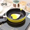 5Pcs Egg Mold Ring Easy To Clean Creative Round Heart Shapes Stainless Steel Frying Egg Mold for Home Kitchen