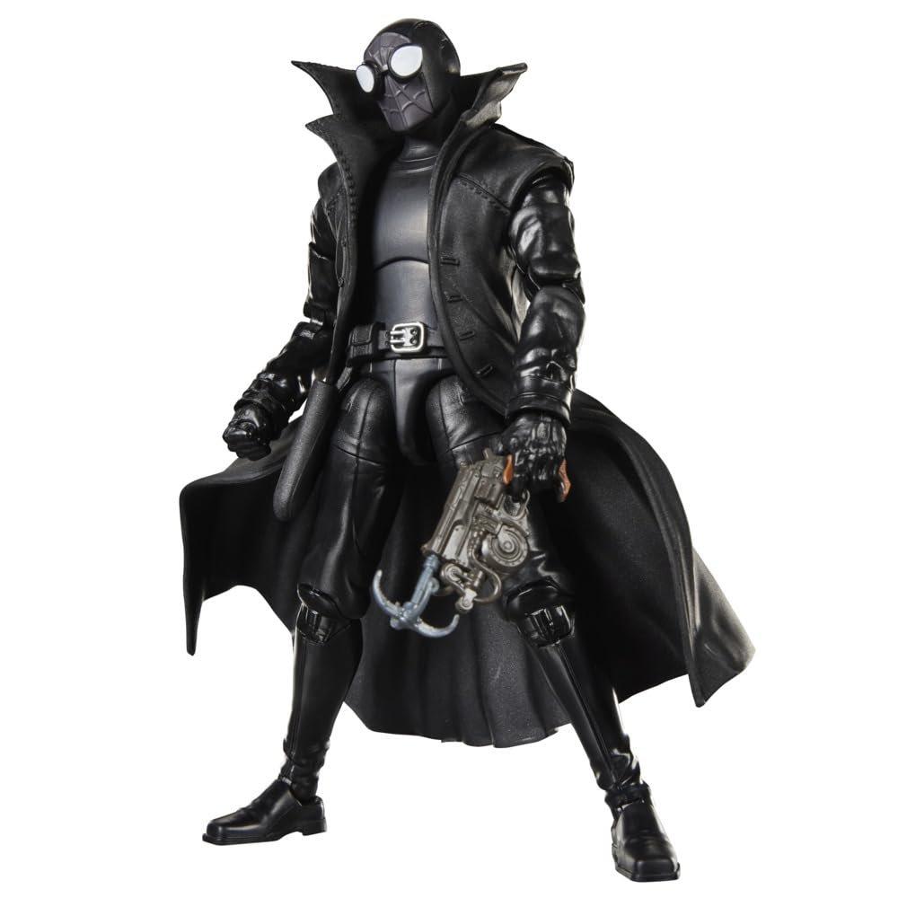 Hasbro Marvel Legends Series Spider-Man Noir Retro Cardback 6-Inch Action Figure G2094 Comic Collectible Toy