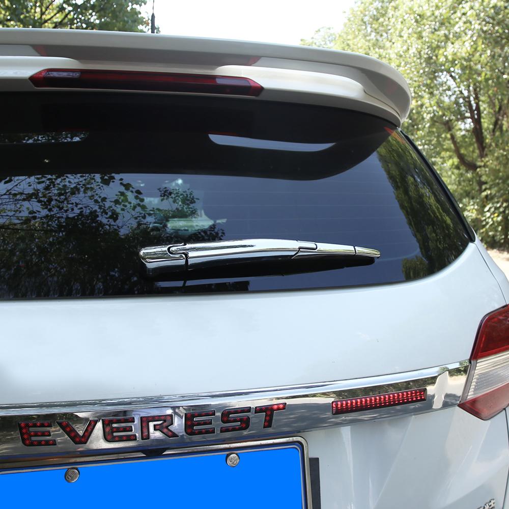 For Ford Everest 2015 2016 2017 2018 2019 2020 2025 Rear Window Wiper Cover Back Windshield Trim Sticker Styling Accessories