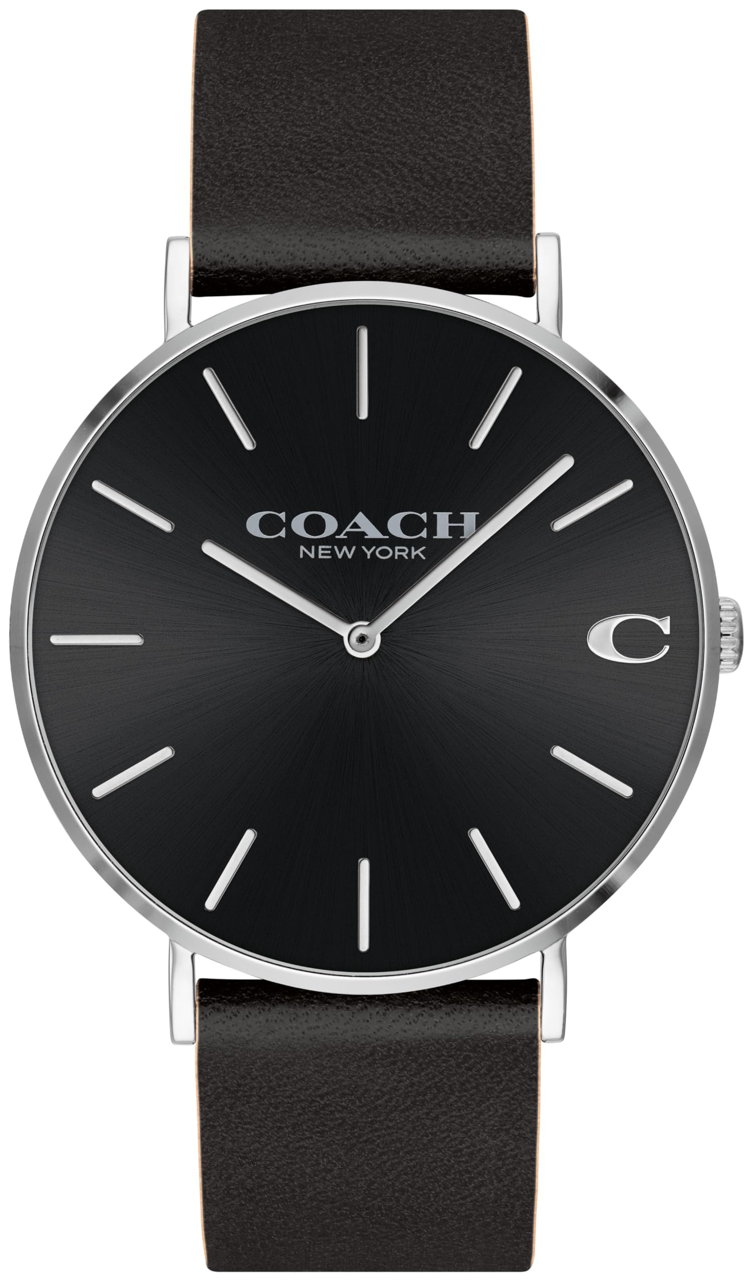 

Мужские часы Coach CHARLES 14602149 черные, чёрный