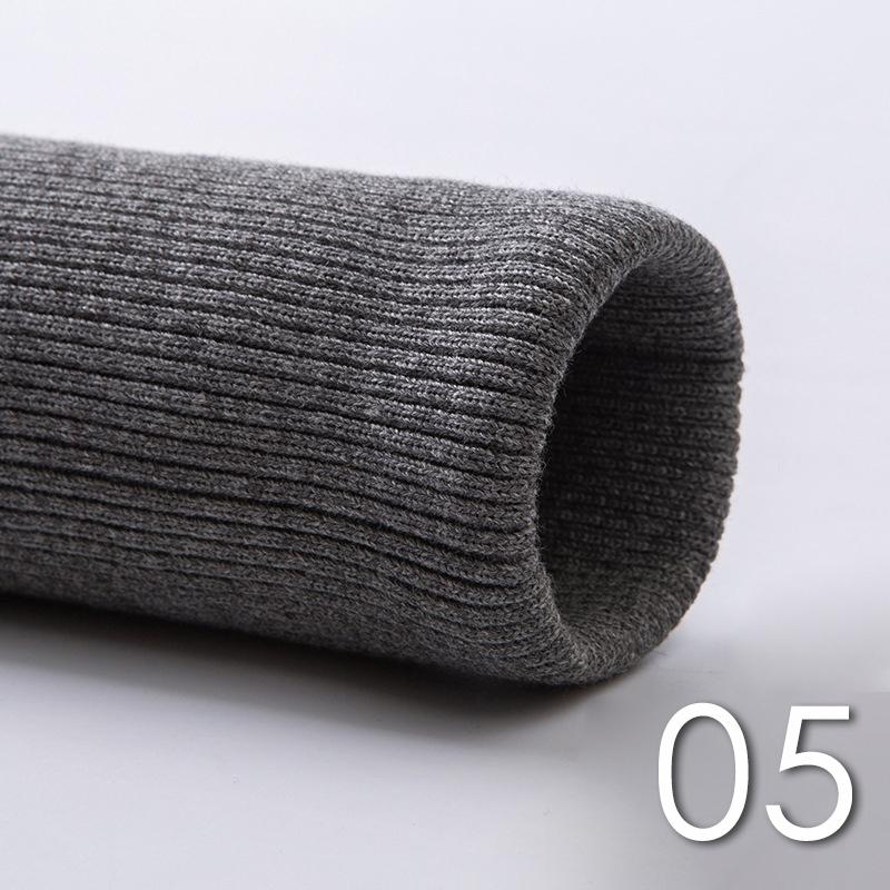 Cotton Rib Stretch Knit Cuffs Collars Hems Fabric Ribbed Knitted Cuffs Neckline Fabric For Sweatshirt Down Jackets Accessories