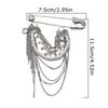 1PC Brooch Accessory Daily Wear Pants Chain Gift Accessory Multi-Functional Pin Fashionable Multiple Options Available