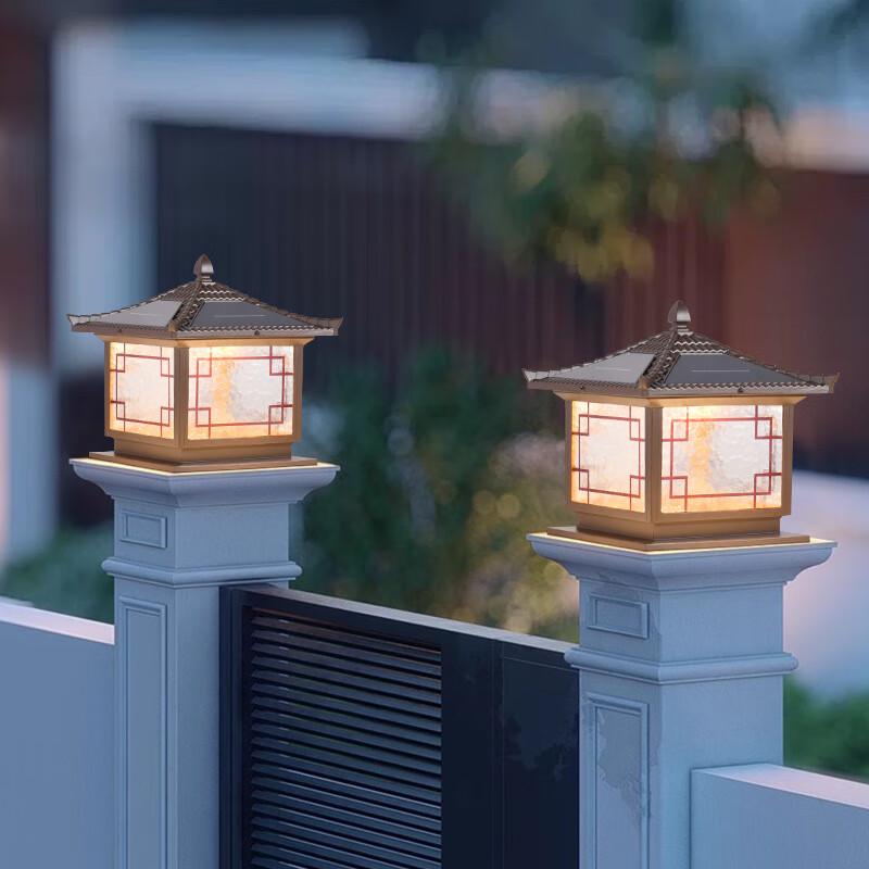 UOSU Outdoor Wired Square Post Light