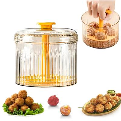 Forma per Polpette Fatte in Casa Conveniente Stampi a Pressione per Polpette di Tortilla Contenitore per Carne Macinata Produttore di Polpette Fritte per Uso Domestico