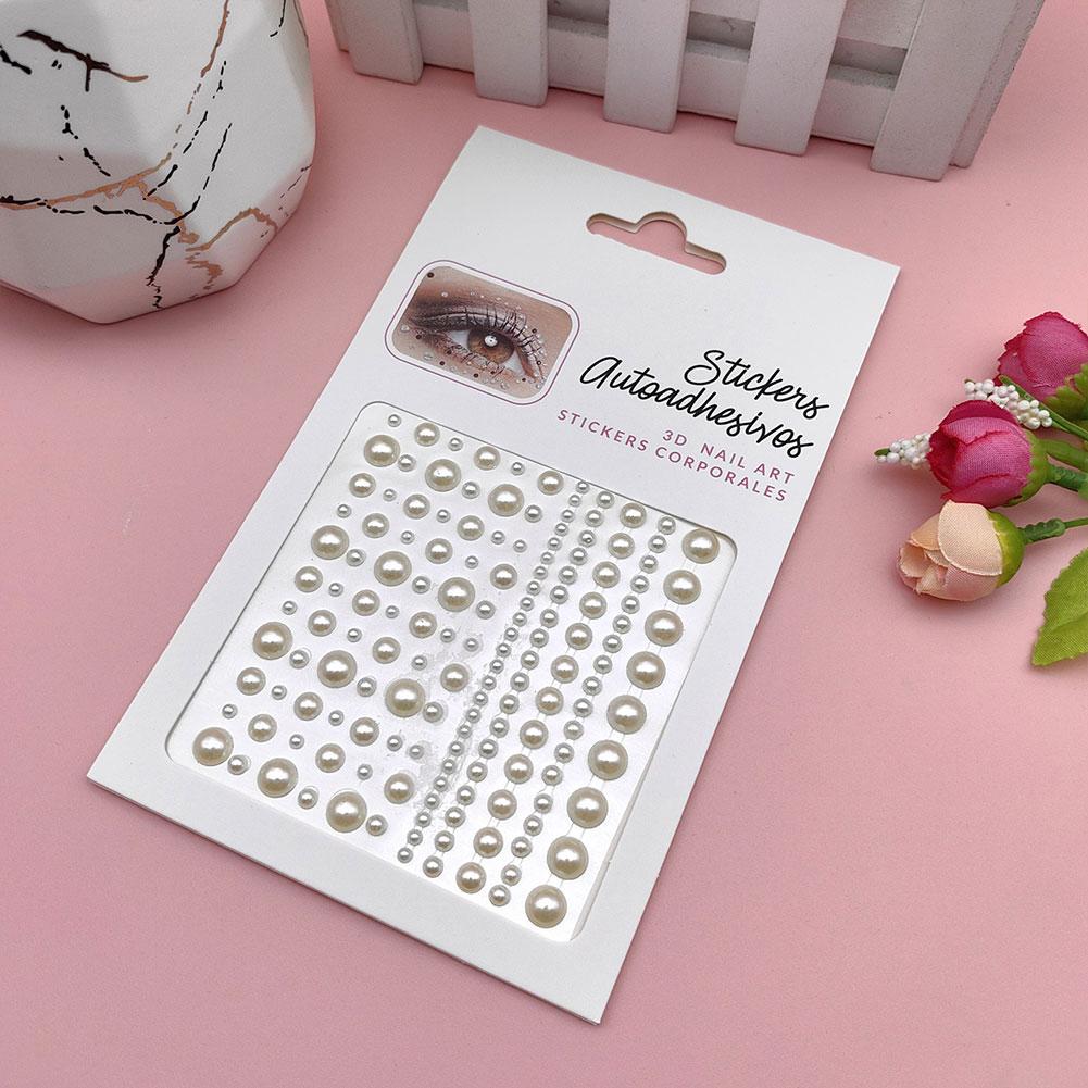 Glitter Face Rhinestone Sticker Self Adhesive Body Bling Stickers Festival Eye Jewels Decoratio G7A7