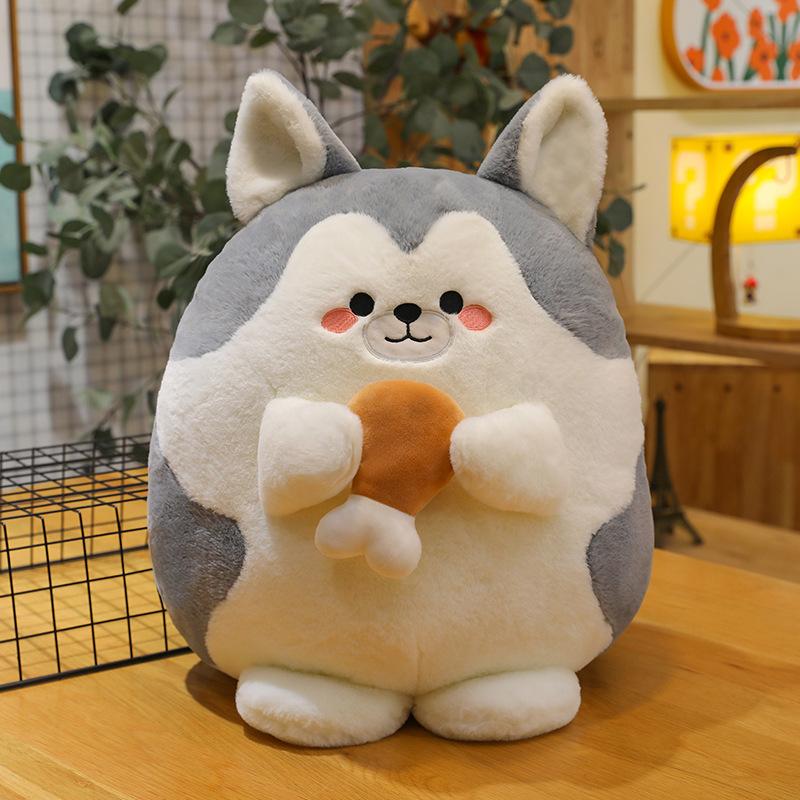 

Креативная милая кукла Хаски в виде куриных ножек, плюшевая игрушка, кукла для игрового автомата, кукла для активности, метательная кукла 20cm