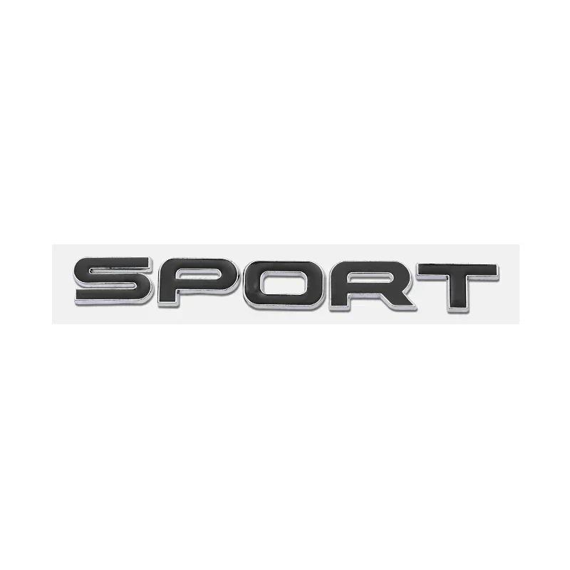 Insignia de Emblema de Calavera de Capó Delantero de Coche 3D ABS Pegatina de Letras para Logo de Range Rover Para Range Rover Evoque Sport HSE SE V8 Accesorios