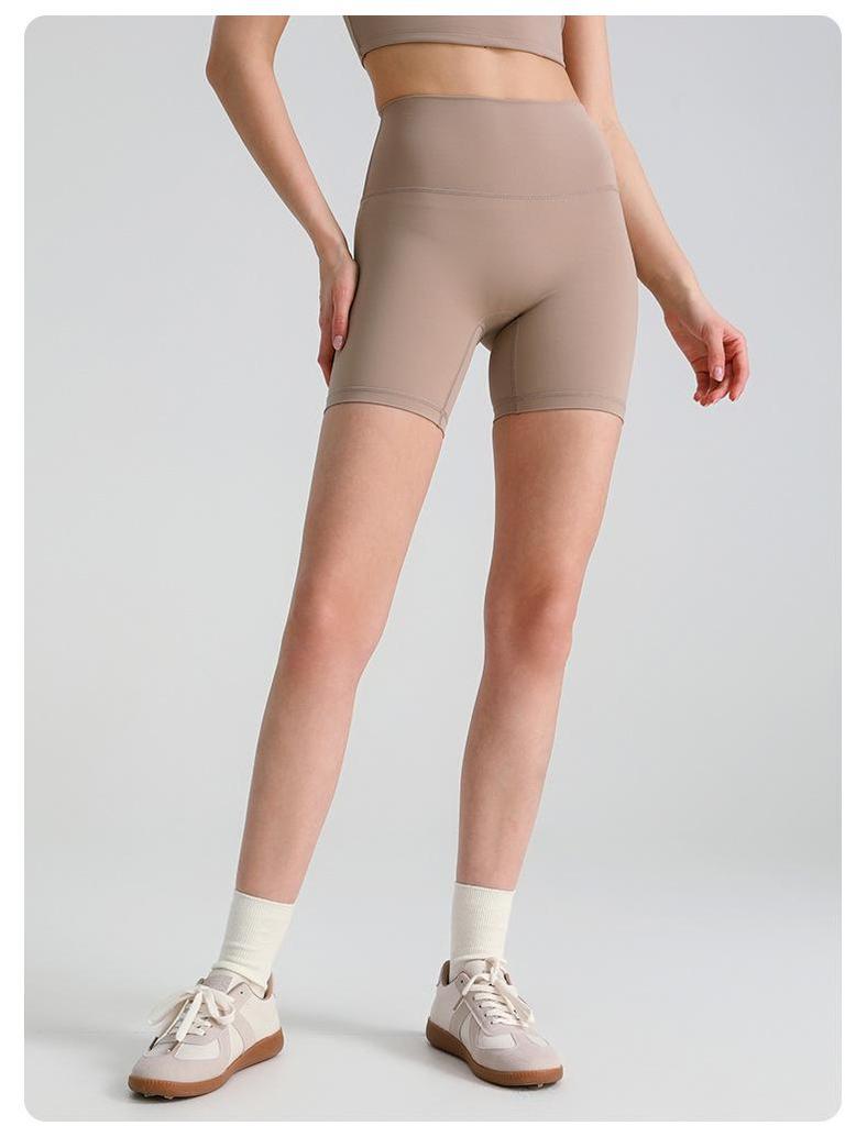 High-Waisted Butt-Lifting Yoga and Cycling Shorts for Women