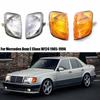 Coque de Feu de Position d'Angle de Voiture Boîtier de Clignotant Avant pour Mercedes Benz Classe E W124 1985-1996 1248261243 1248261143