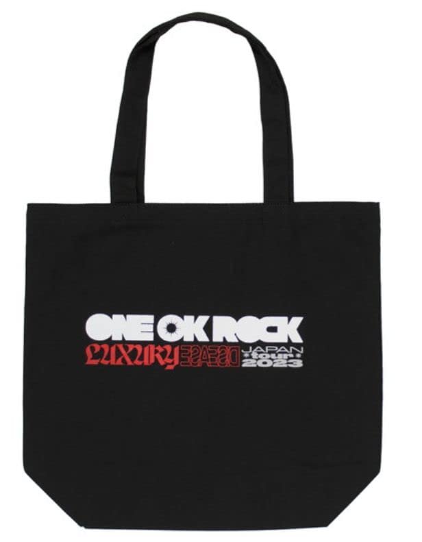 ONE OK ROCK LUXURY DISEASE JAPAN TOUR 2023 DOME Canvas Tote Bag/BLACK