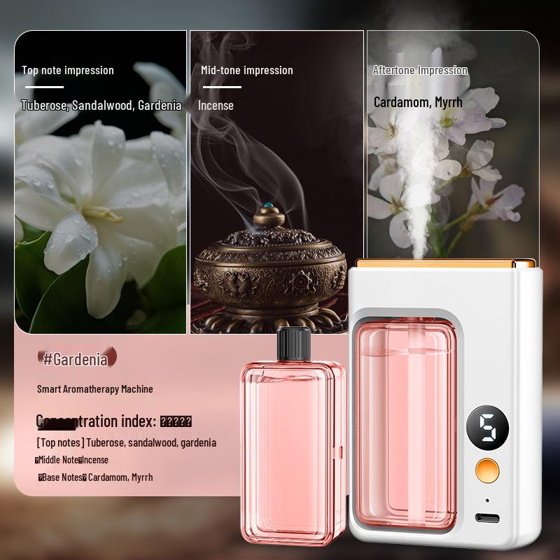 Automatic Aromatherapy Air Freshener: Long-lasting Fragrance Humidifier & Toilet Deodorizer for Indoor Use