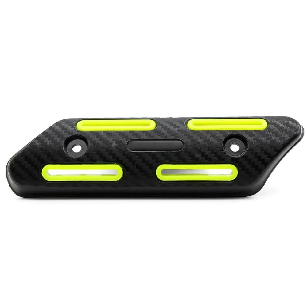 Universal 1Pc Colorful Off-road Motorcycle Exhaust Silencer Tube Heat Shield Protector Protection Pit Cover Tube Accessories