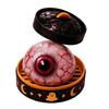 Stress Relief Gadget 1/5/6Pcs Halloween Dumpling Squeezing Toy with Steamer Pumpkin Ghost Eyeball Toys Skeleton Bun for Kids Adults Party