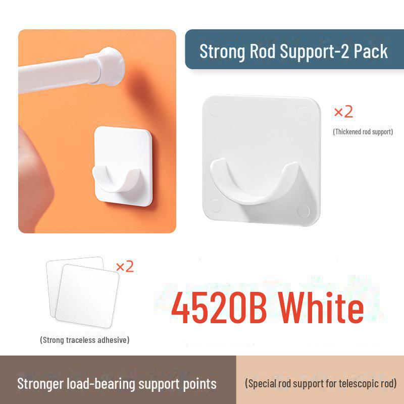 Schlagfreie multifunktionale Teleskopstange: Kompakte Duschvorhang- und Trocknungslösung