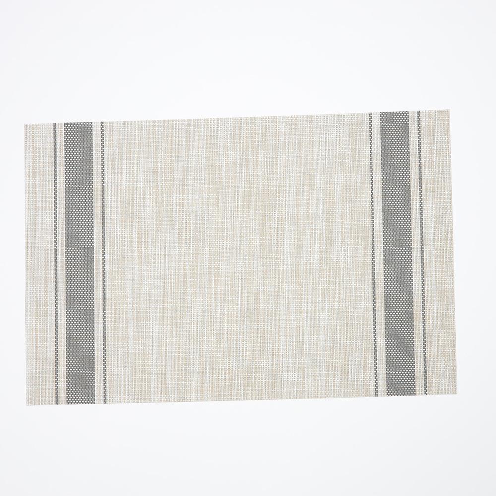 Jednoduchý rámový prostírání tkaný snadno čistitelný Evropský tepelně izolační podložka pod hrnek Teslin stolní podložka hotelová domácí PVC západní jídelní podložka