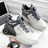 Fashion Men's Sneakers 2024 New Trend Designer Casual Shoes for Men Rotating Buckle High Top Platform Basketball Shoes Tenis Masculino
