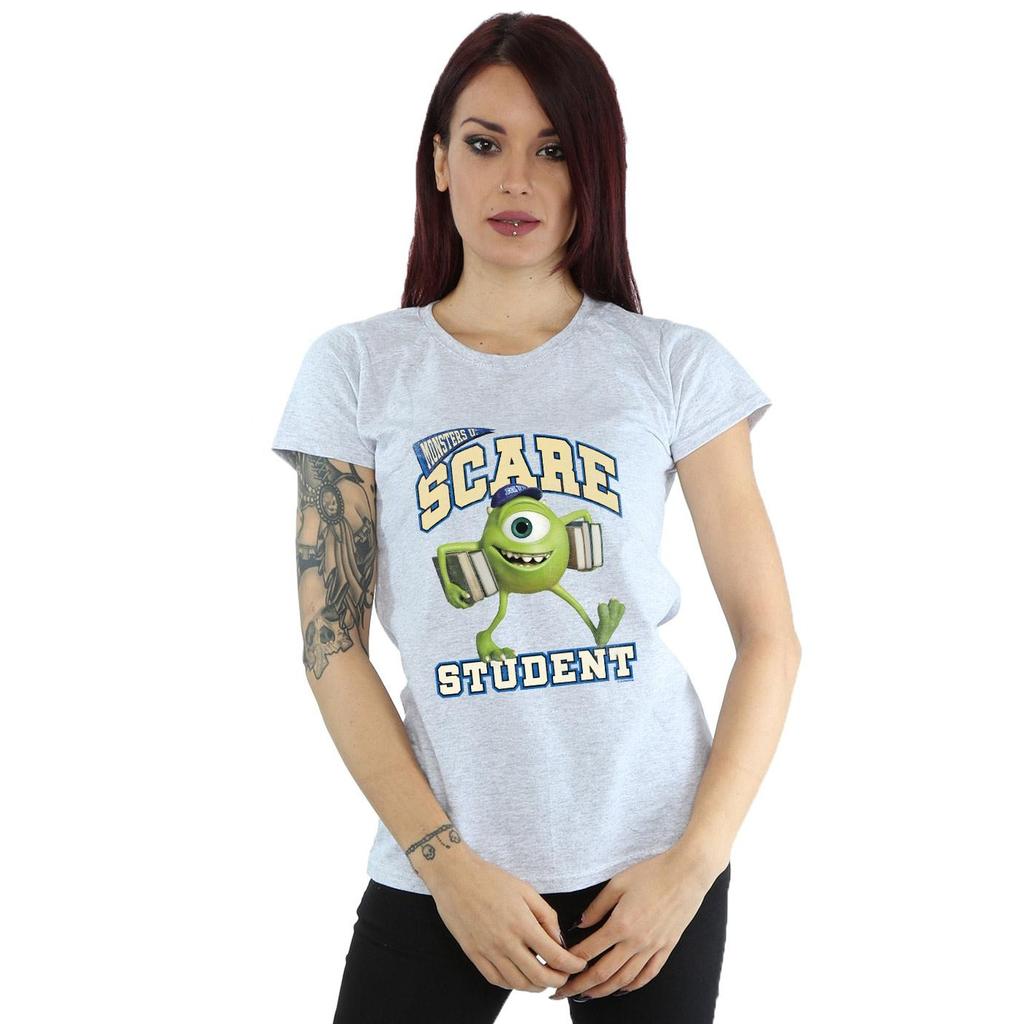Disney Womens/Ladies Monsters University Scare Student Cotton T-Shirt
